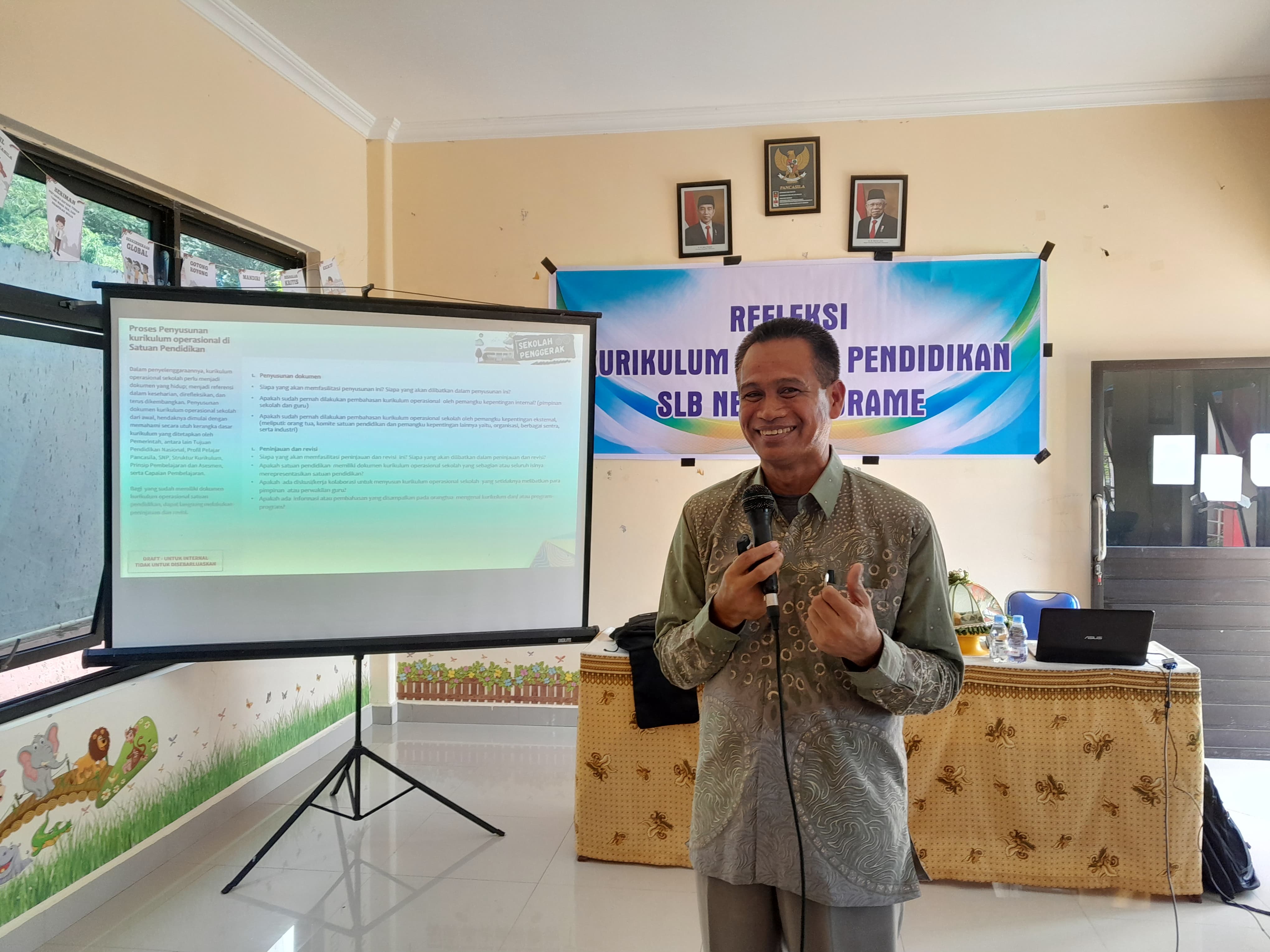 Refleksi Kurikulum Satuan Pendidikan SLB Negeri Porame